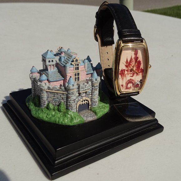 Everlasting Time Disney Watch CINDERELLAS CASTLE Mickey Ltd 7500 Series 7 DS-458 main image 7
